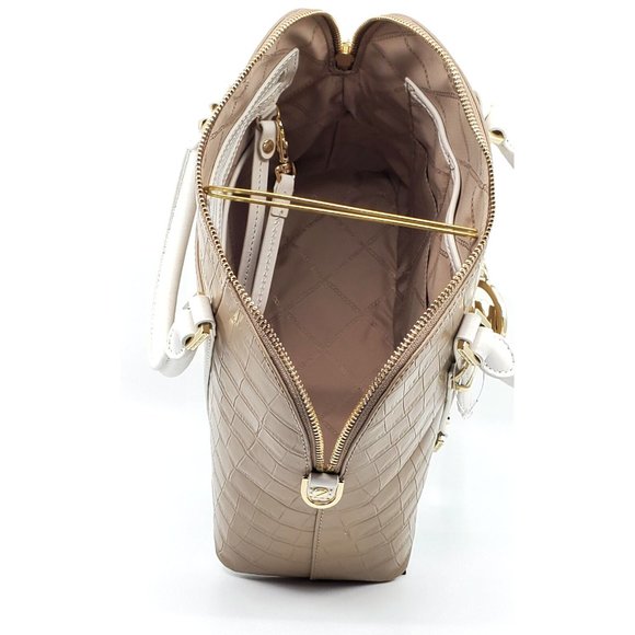 NWOT Michael Kors Bedford Legacy Medium Dome Leather Satchel $328.00 - Picture 7 of 8